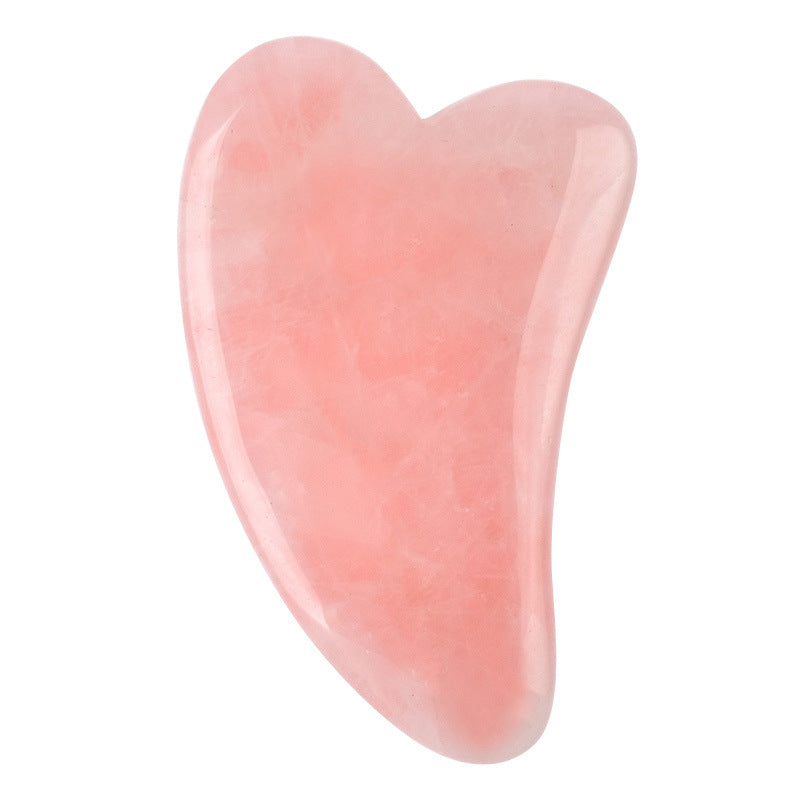 Crépuscule · Gua sha en quartz rose