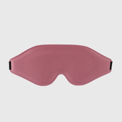 Masque de nuit 3D, forme enveloppante, rose poudré