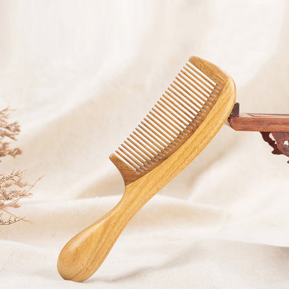 Peigne en bois de santal Minuit, dents fines