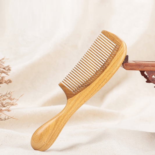 Peigne en bois de santal Minuit, dents fines
