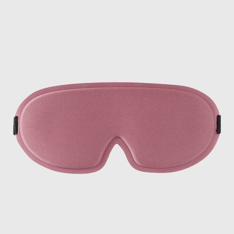 Masque de nuit 3D, forme arrondie, rose poudré