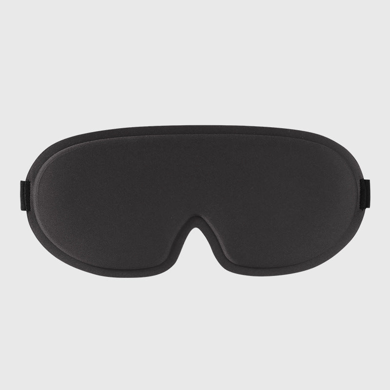Masque de nuit 3D, forme arrondie, noir