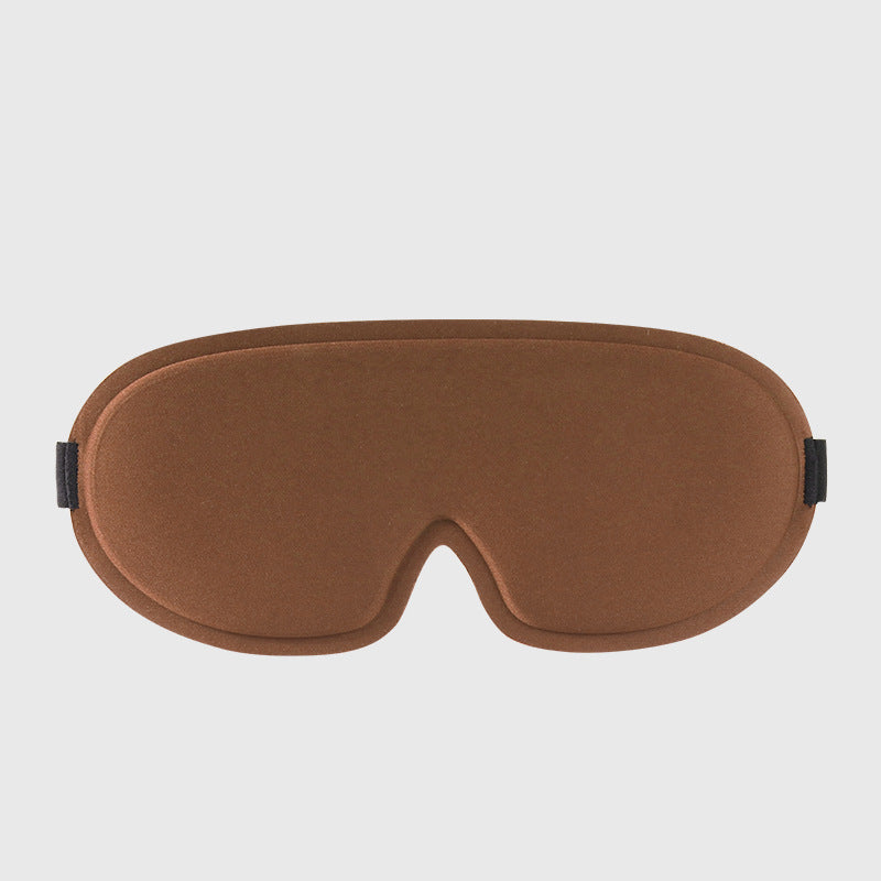 Masque de nuit 3D, forme arrondie, caramel